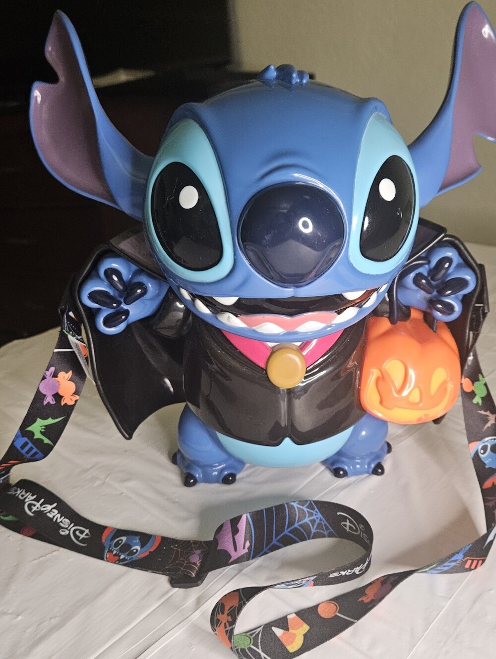 Disney Lilo & Stitch Halloween Candy Bucket - Blue Stitch